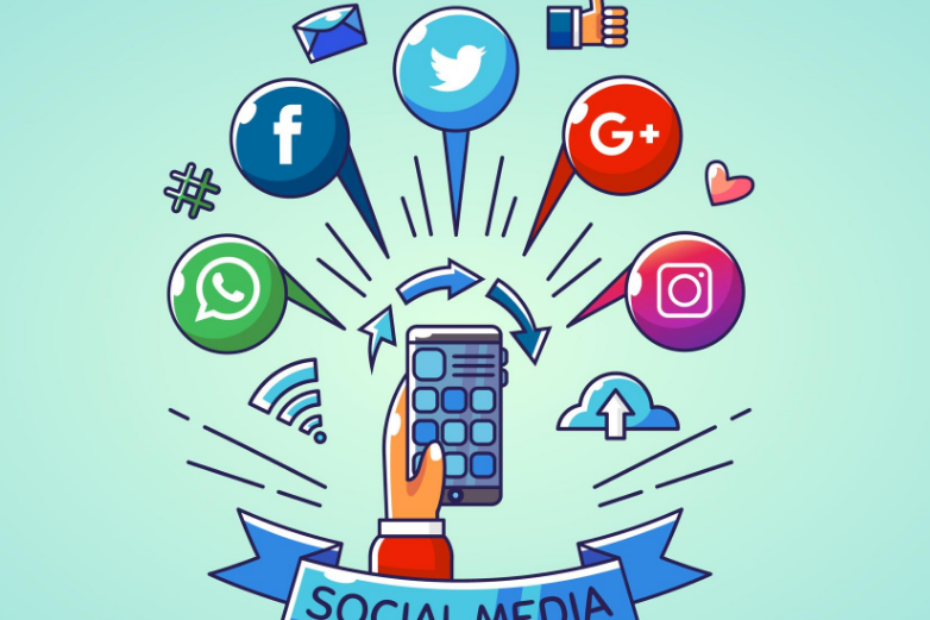 social media marketing image