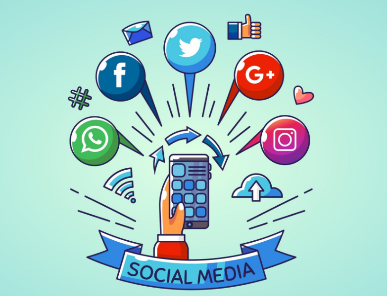 social media marketing image